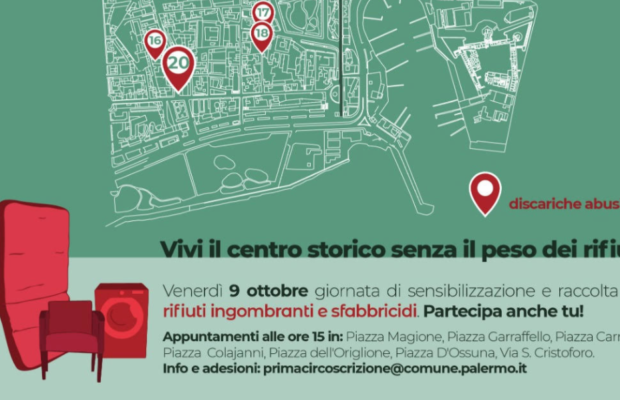 “Vivi il centro storico: stop alle discariche abusive”. Domani alle 15.00 l’evento